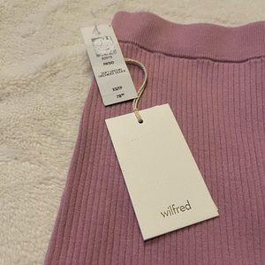 WILFRED FREE ARITZIA BABATON PURPLE SKIRT